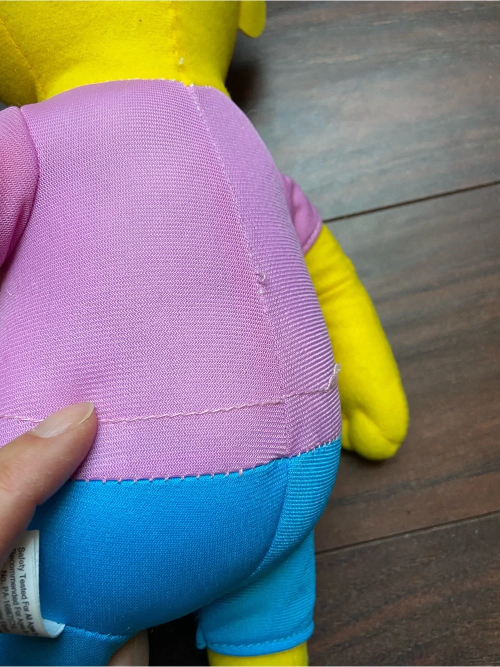 Bart Simpson Krusty The Clown Plush Doll Toy